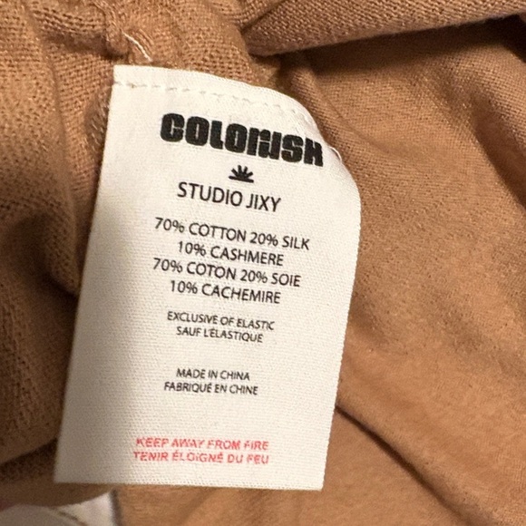 COLORUSH Camel Off-the-Shoulder Sweater NWT - Picture 7 of 7